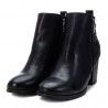 Botins de taló Xti negres amb detall brillant lateral
