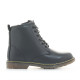 Botins K-TINNI de color negre amb cordons i cremallera al lateral - Querol online