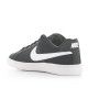 Zapatillas deportivas Nike Court Royale negras con logo en blanco - Querol online