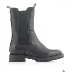 Botes planes Redlove anna de pell negres de canya mitja - Querol online