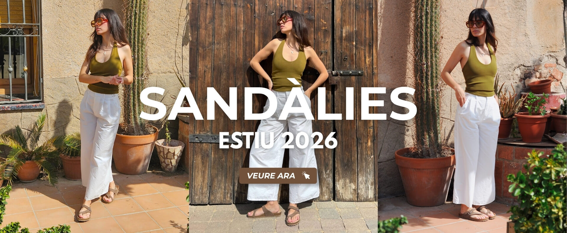 Col&middot;lecci&oacute; de sand&agrave;lies per a dona