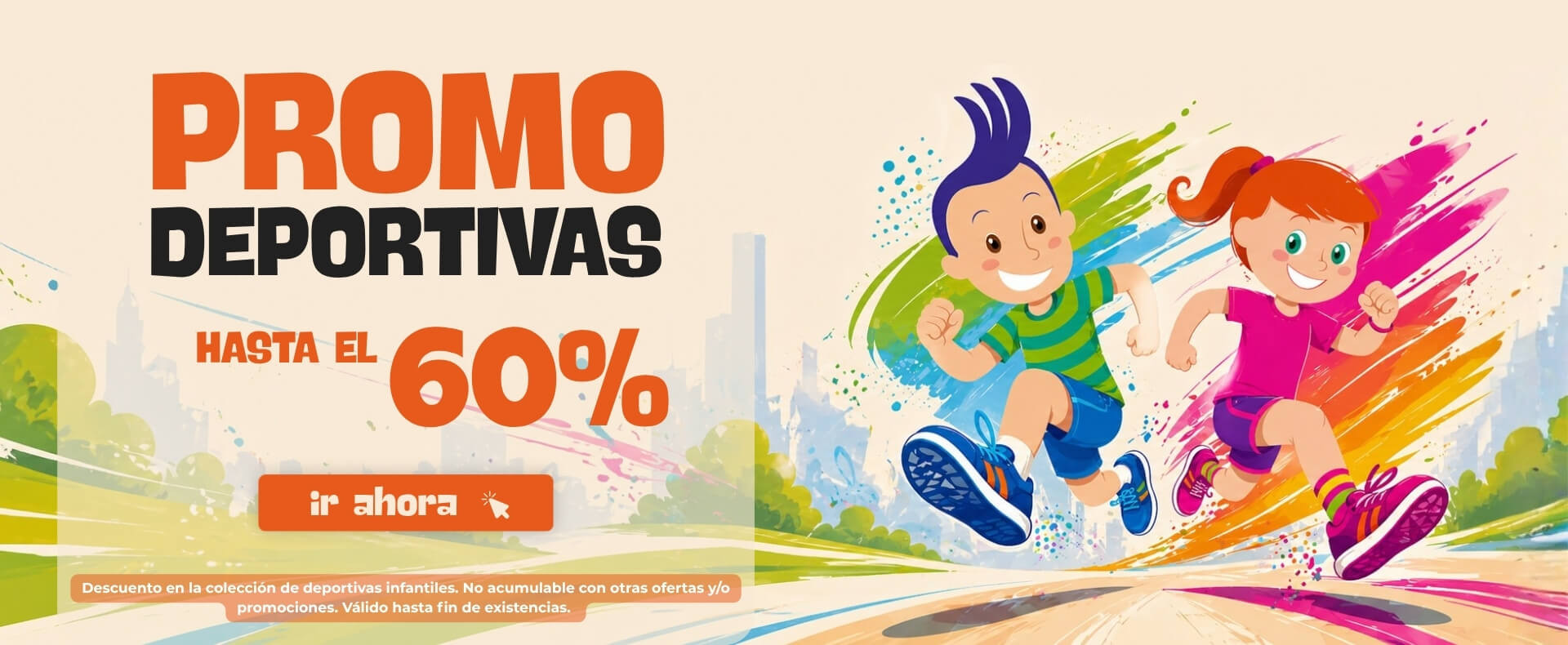 Deportivas infantiles con hasta un 60% de descuento en modelos seleccionados